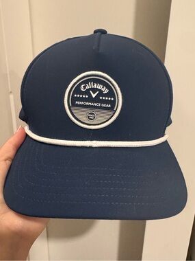 NWT! Callaway Navy Adjustable Classic Dad Hat